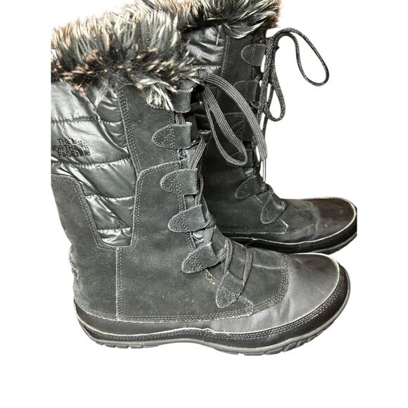 The North Face Nuptse Purna Women’s Winter Boots – Black, Size 9 - Picture 1 of 7